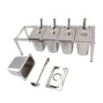 thumbnail image 3 of Soporte De Acero Inoxidable Para Especias, Grado Alimenticio, 0,03 Pulgadas De Grosor, Contenedor De Especias, Estante, Superficie De Espejo Pulido, Esquinas Redondeadas Para ANGGREK Caja de 5 uds., 3 of 8