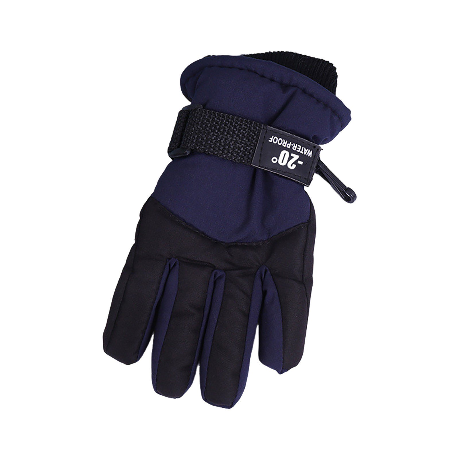 XXWXYD Kids Winter Ski Gloves Warm Insulated Snowproof Wrist Strap Cold Weather Outdoor Sports Skiing Snowboarding Snowball Fight Ice Skating Winter Sports for Kids
