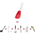 thumbnail image 5 of ACDANC Pack of 2 Multifunctional Cooking Gadgets,6 in 1 Cooking Utensils Slotted Spoon,356°F Heat Resistant Kitchen Gadgets,Egg Separator,Cooking,Draining,Mashing,Grating,Cooking Spoon, 5 of 7