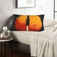 thumbnail image 5 of Plush Throw Pillow Covers, Retro Space Rocket Launch Pillow Cases with Invisible Zipper, Breathable Microfiber Pillow Cases Standard Size for Sleeping Bedroom Sofa Living Room 16x24, 5 of 5