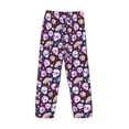 thumbnail image 3 of Fotbe Skull colorful mushroom rainbow Men's Pajama Pants,Sleepwear Pants,Pj Bottoms Drawstring And Pockets-XX-Large, 3 of 7