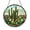 Acrylic 3.5 Inch, variant on Fantasy Cactus Plant Stained Glass Window Decor – Handmade Botanical Hanging Art