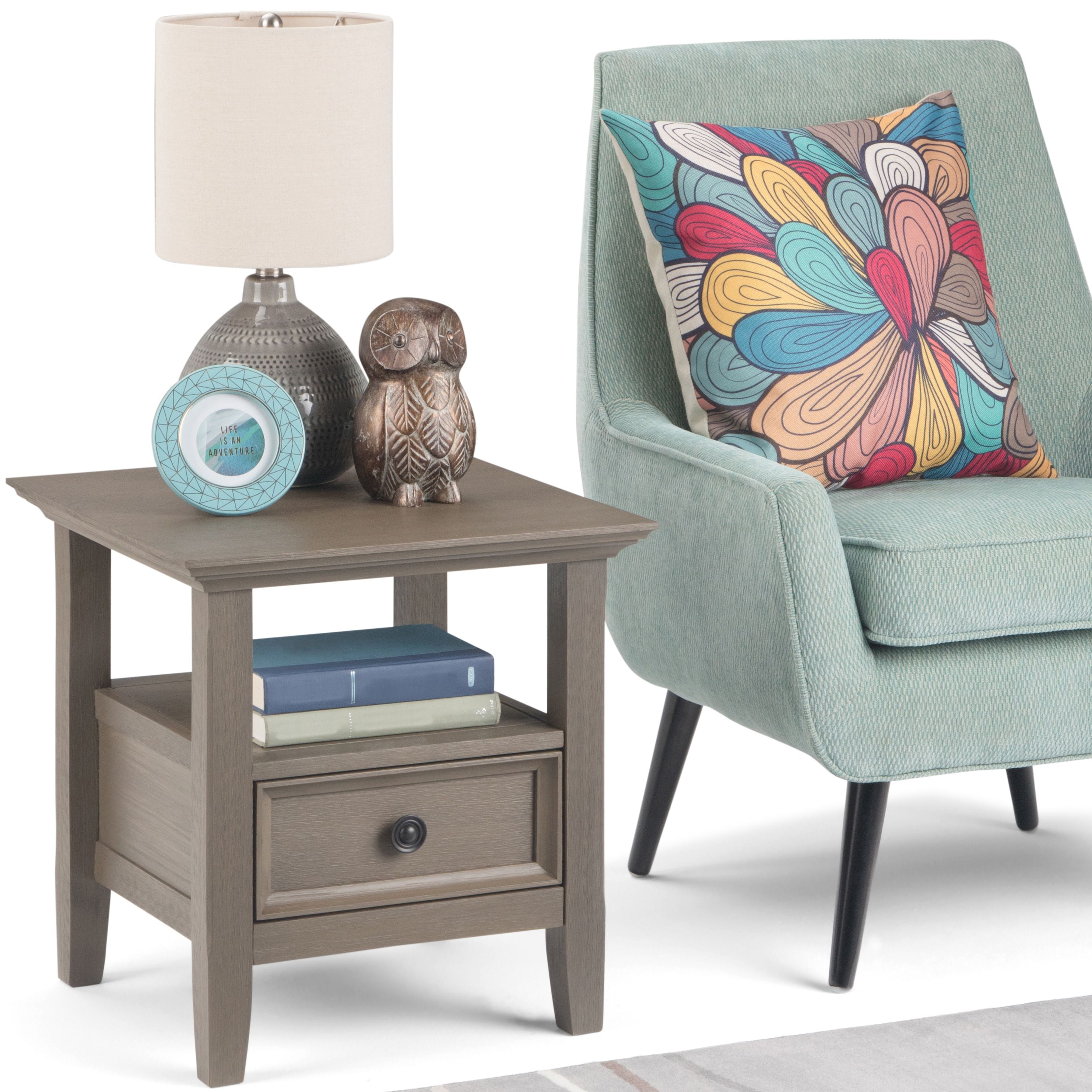Simpli Home Amherst End Table