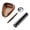 B, variant on Traditional Coffee Scale Measurement Tool Home Brewing Accessories Kitchen Tool Stainless Steel Texture
