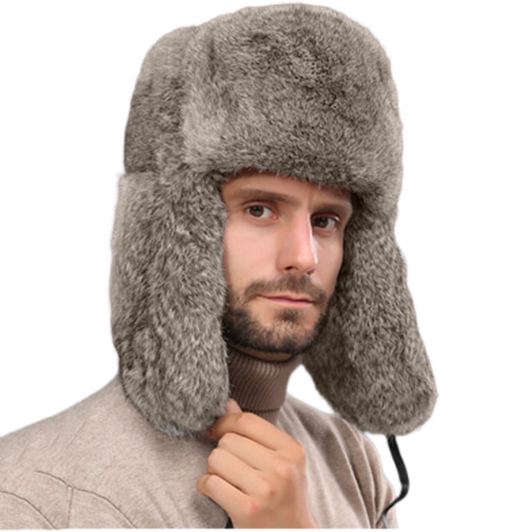 Awdenio Hats for Men Women Trapper Hat Russian Hat Faux  display picture 2