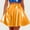 Yellow, variant on ALLLIST White Skirts for Women Party Mini Skirt High Waist Glossy Solid Pleated A Frame Skirt Girl