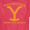 thumbnail image 3 of Yellowstone - Wear The Brand Y - Men's Short Sleeve Graphic T-Shirt, 3 of 6