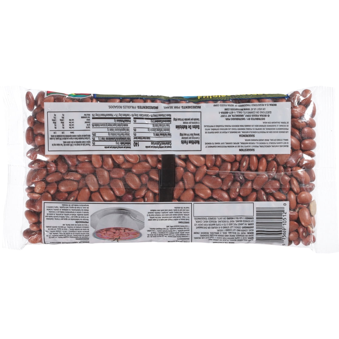 (7 pack) Iberia Pink Beans, 12 oz
