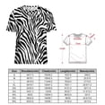 thumbnail image 2 of Animal Print Patterns Women's Short Sleeve Tops Casual Blouses T Shirt, 2 of 6
