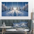 thumbnail image 1 of Majestic White Winter Landscape - Landscape Print Wall Artwork, 1 of 3