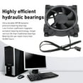 thumbnail image 5 of 80mm PWM Case Cooling Fan With MFDB Bearing, Low Noise, Intelligent Speed Control   Anti,Vibration, 5 of 6