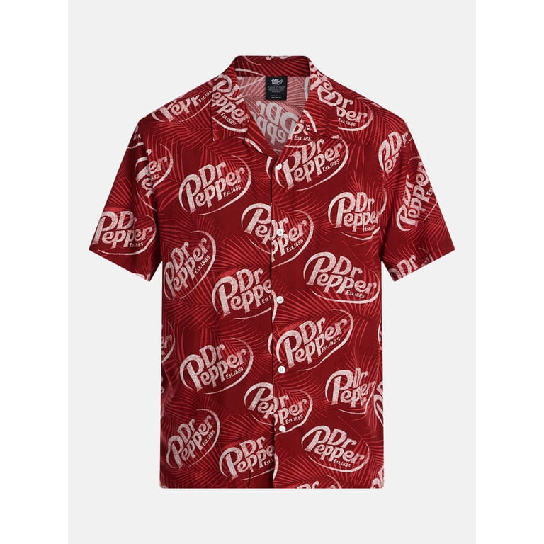 Dr Pepper Men's Graphic Resort Shirt photo 5