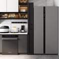 thumbnail image 3 of Jopath 7 Tier Pull-Out Multi-Tier Storage with Handle and Wheels, Single-Sided Open Shelf Multi-Functional Storage for Kitchen Living Room Narrow Spaces Black, 3 of 9
