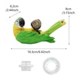 thumbnail image 3 of Parrot Tape Dispenser Cute Animal Desktop Ornament Resin Supply Adorable Desk Accessory for Home, 3 of 6