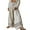 White, variant on yunLCZ Women's Wide Leg Pants Holiday Style Retro Linen Floral Ethnic Print Casual Pants For Women – Comfortable Relaxed Fit Perfect For Summer Beach And Vacation Wear Business Work Casual Pants