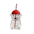 thumbnail image 1 of brease Mouse Straw Glass Straw Glass Cup For Home Use, 1 of 2