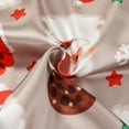 thumbnail image 5 of 2 Piece Girls Boys Print Satin Pajama Set Button Down Long Sleeve Top and Pants Sleepwear, 5 of 8