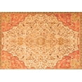 thumbnail image 1 of Ahgly Company Indoor Rectangle Persian Orange Traditional Area Rugs, 7' x 9', 1 of 1