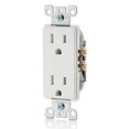 thumbnail image 2 of Decora 15A-125V White Normal Tamper Resistant Receptacle, 2 of 3