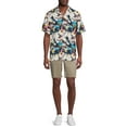 thumbnail image 5 of No Boundaries Men's and Big Men's Short Sleeve Printed Rayon Shirt, 5 of 6