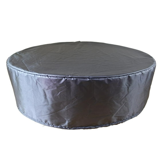 Summerset Shield Ottoman Cover Ultimate Protection for Your Outdoor Furniture Round 44" x 28" Mercury
