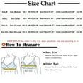 thumbnail image 3 of Patlollav Bras for Women Bowknot Print Comfortable Hollow Out Bra Underwear, 3 of 6