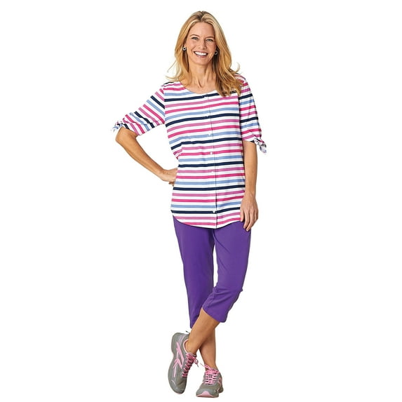 Everyday Tie Top by Freedom Fit