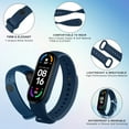 thumbnail image 5 of KOMI Bands for Amazfit Band 5 Replacement Strap Women Men, Soft Silicone Sport Strap Wristband Compatible with Amazfit Band 5 Accessories Navy Blue, 5 of 6