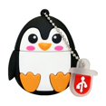 thumbnail image 3 of Memoria USB de 128 GB con forma de pingüino y animales de dibujos animados Memoria USB de 256 GB con forma de pato y gato negro Memoria USB de 32 GB con forma de pato y gato negro 64 GB, 3 of 5