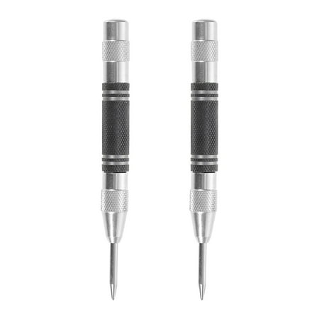 

2 Pcs Punch Tool Automatic Center Spring Loaded Window Nail Setter Hole Springs