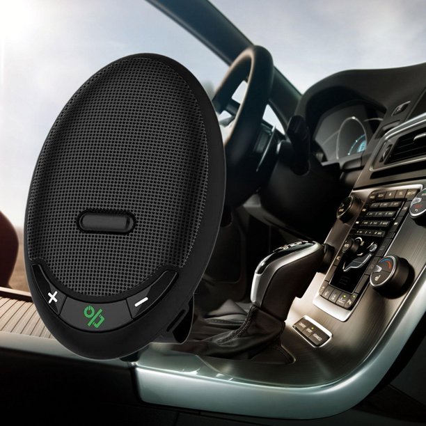Receptor de música de altavoces de automóvil a mano Forma elíptica para dispositivos de teléfono inteligente Accesorios de ajuste universal altavoz