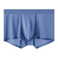 thumbnail image 1 of toraway Men's Ice Silk Stretch Mid Rise Comfortable Natural Silk Liner Crotch Briefs XXL, 1 of 4
