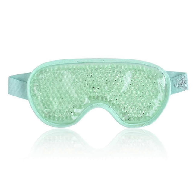 Mascarilla refrescante para ojos, reutilizable, con gel de terapia de frío y calor, para ojos hinchados, ojeras, ojos secos y migrañas