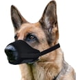 thumbnail image 1 of LAICAIW Dog Muzzle for Medium Large Dogs, Adjustable Dog Muzzle to Prevent Biting Barking Chewing, Dog Muzzles with Breathable Mesh Allows Panting and Drinking (XXL)\u2026, 1 of 7