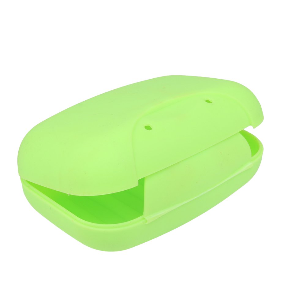 Plastic Soap Case Holder, Bath Soap Box Container for Bathroom Shower