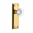 thumbnail image 6 of Grandeur Bordeaux Privacy Door Knob with Fifth Avenue Rosette, 6 of 7