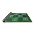 thumbnail image 2 of Ahgly Company Indoor Rectangle Oriental Turquoise Blue Industrial Area Rugs, 8' x 10', 2 of 4