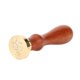 thumbnail image 1 of Cuadros Decorativos Patrón de plantas Sello de sellado retro Mango de madera Sello de cera de sellado de metal (F) DQrwqpou Nuevos Originales, 1 of 8