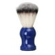 thumbnail image 3 of Brocha de afeitar NikouMX hecha a mano con mango azul, 3 of 8