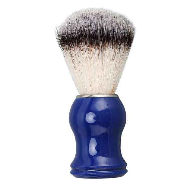Pincel de Afeitar de Barba, Cepillo de Afeitar de Nylon 2 Colores Saféy para el Cabello para el Hogar