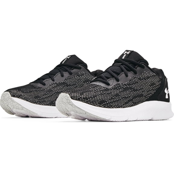 Under Armour Shadow Running Shoes Mens Black White 100% Original New