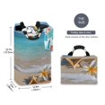thumbnail image 5 of Laundry Basket Laundry Hampers 12.6*11* 22.7 Inch Storage Basket Laundry Hampers is Lightweight and Foldable Lovely Sea Shell, 5 of 7
