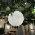 thumbnail image 5 of Arturesthome Quality Extra Large Moon Resin Globe Chandelier Nordic Ball Planet Restaurant Pendant Light, 5 of 13