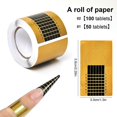 thumbnail image 3 of Multipurpose French Nail Enhancer Highly Clarity Horseshoe Shaped Tool For Weddings Parties Daily Manicure Perfections Multicolor, 3 of 4