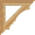 thumbnail image 3 of Ekena Millwork 6"W x 40"D x 40"H Balboa Traditional Rough Sawn Bracket, Western Red Cedar, 3 of 4