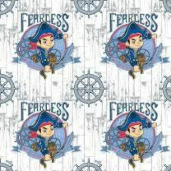 Jake and the Neverland Pirates Flannel Fabric