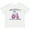 AA-White, variant on Inktastic Grandpa's Little Farmer Pink Tractor and Flowers Boys or Girls Baby T-Shirt