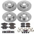 thumbnail image 3 of Power Stop Front and Rear Ceramic Brake Pad and Drilled & Slotted Rotor Kit K7636, 3 of 10