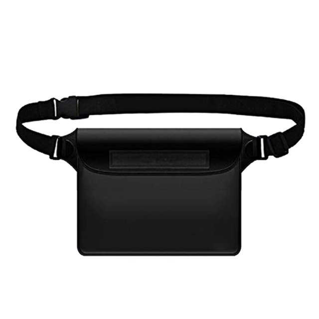 Bolsa impermeable Salvador para teléfono efectivo kayak negro