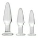 thumbnail image 1 of Trío de entrenamiento anal de Adam & Eve Glass, 1 of 1